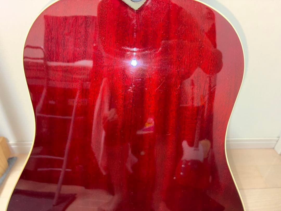 Gibson J-45 Original AJ Wine Red エレアコ改造 - メルカリ