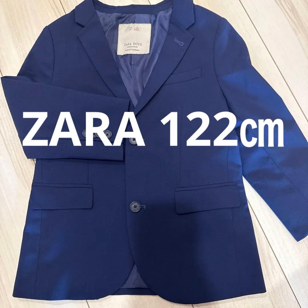 ZARA【スーツセット122size】ネイビー - メルカリ