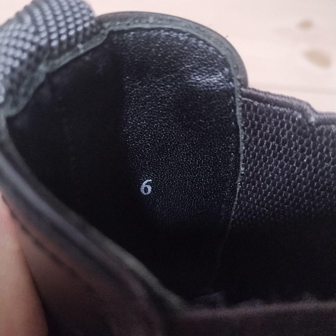 WHダブルエイチ干場さん愛用黒サイドゴアブーツ美品6Vibram菅原靴店Z