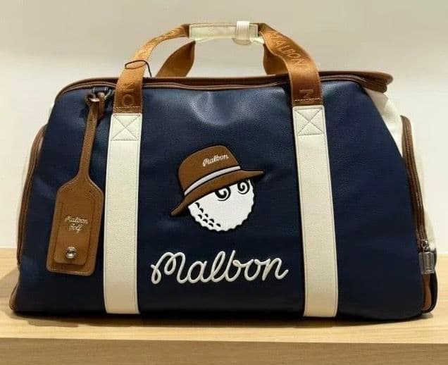 再入荷○マルボンゴルフボストンバッグネイビー - メルカリ