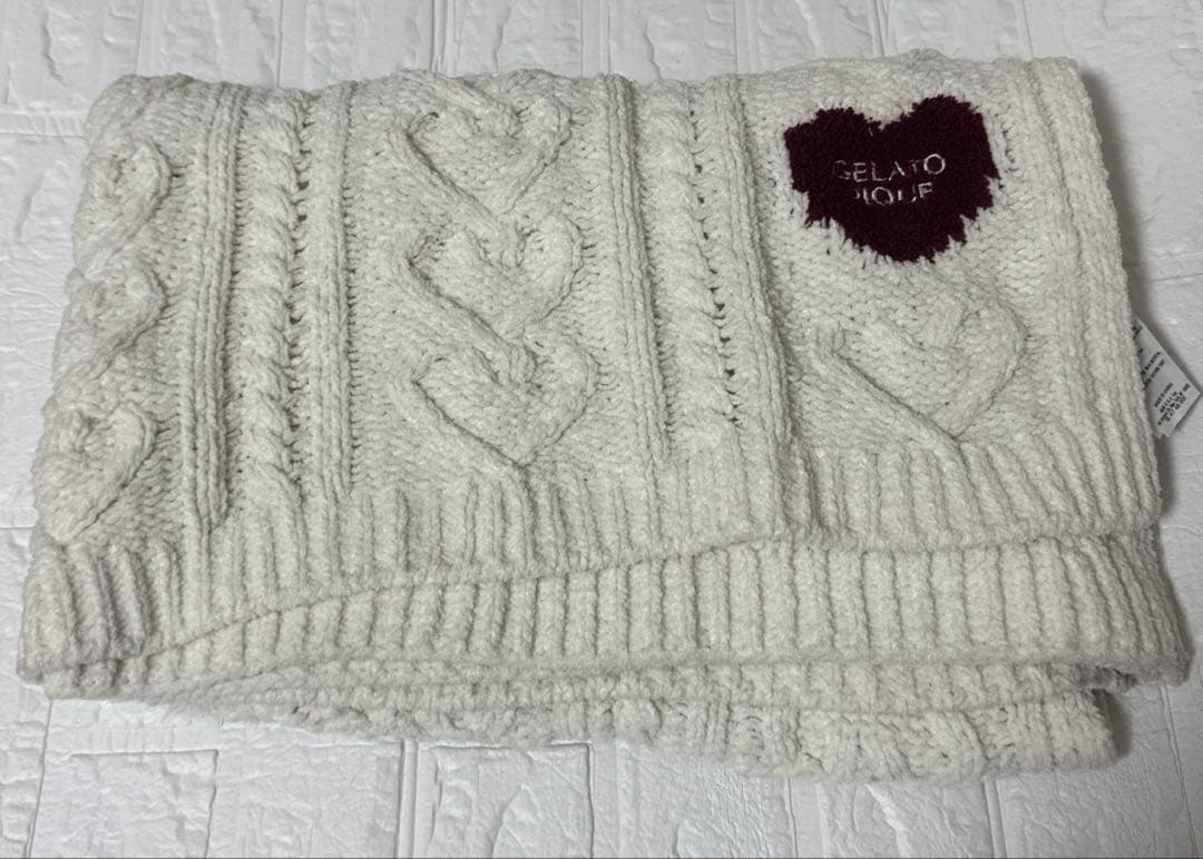 gelato pique ハートコレクション 大判ブランケット ジェラートピケ