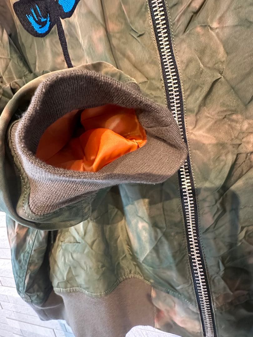 KIDILL 花柄刺繍 MA-1ジャケット - メルカリ