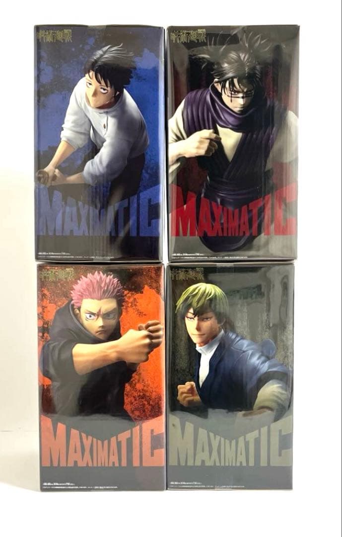 未開封】呪術廻戦 MAXIMATIC 虎杖悠仁×禪院直哉×脹相×乙骨優太 - メルカリ