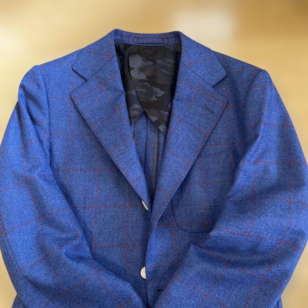 オーダーメイドジャケット 生地ロロピアーナ使用 XS～S(42～44)サイズ