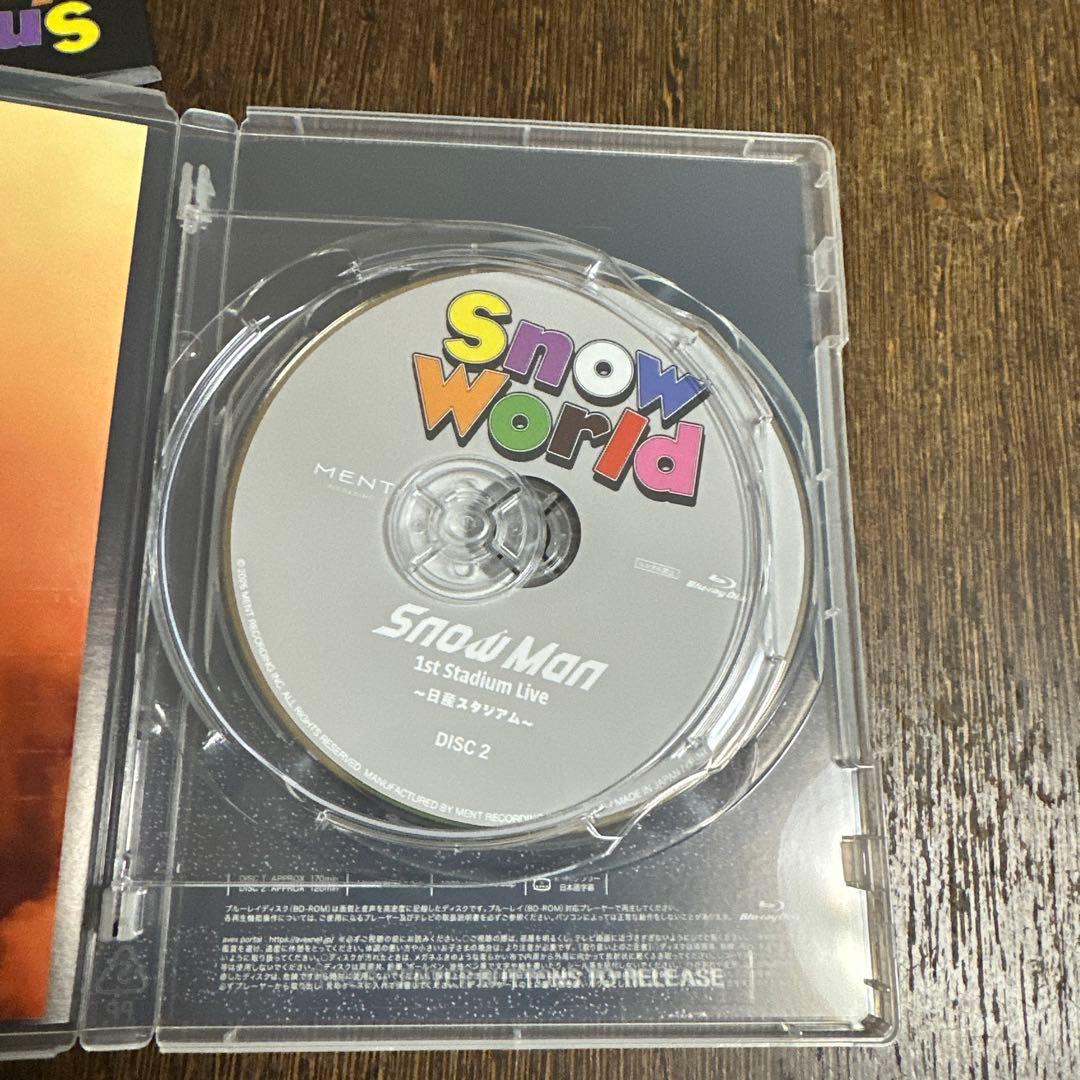 disc2のみ！Snow Man SnowWorld 日産スタジアム ブルーレイ - メルカリ