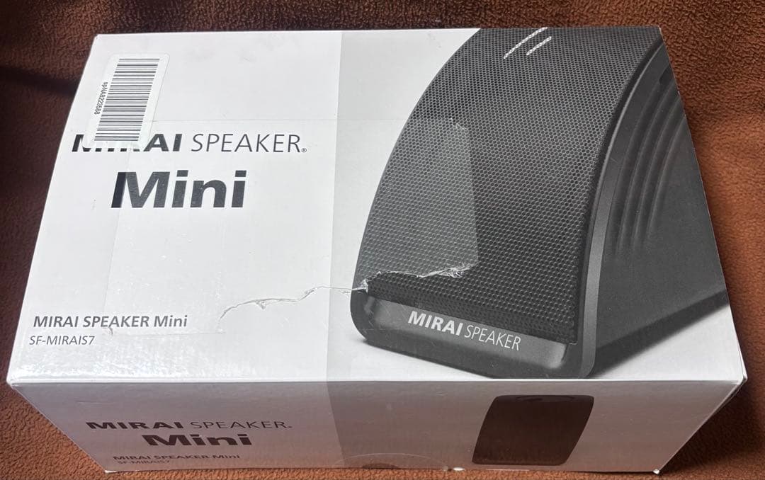 動作確認済/MIRAI SPEAKER/Mini/SF-MIRAIS7/24年製 ミライスピーカーmini SF-MIRAIS7 1台 - アスクル