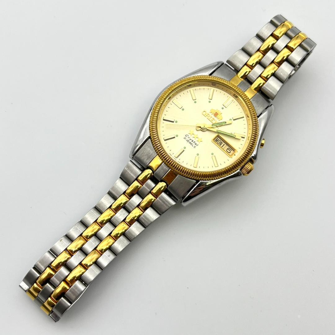 海外・中国限定 良品 オリエント スリースター 21石 腕時計 自動巻き