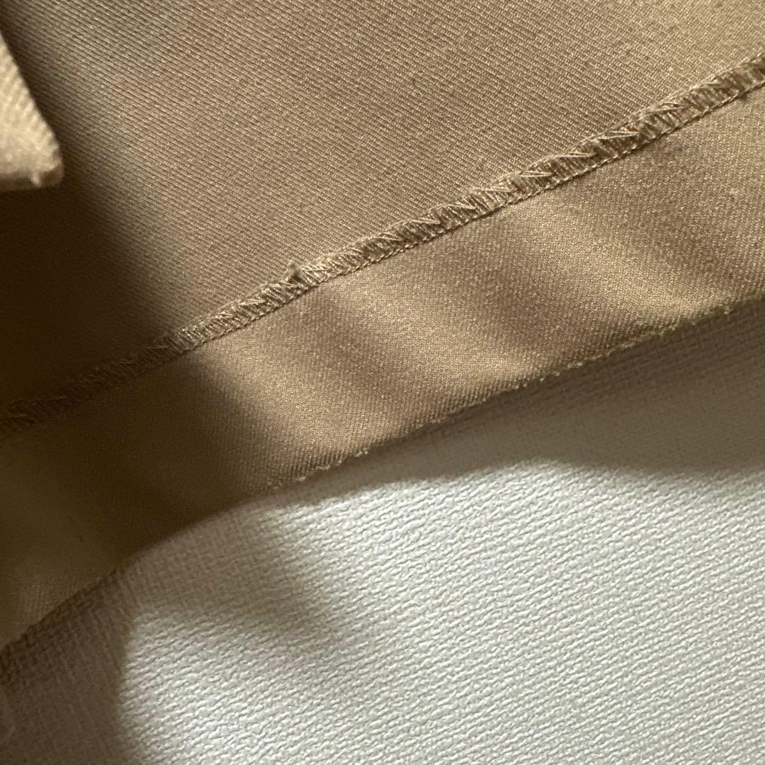 JENNE ショール風オードリーコート ベージュ　Sサイズ