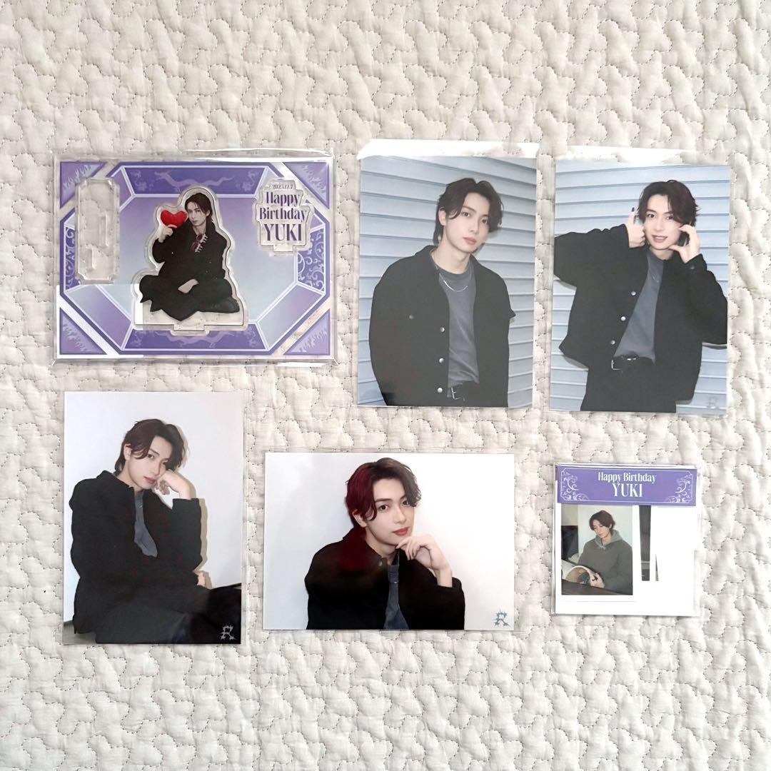 冨田侑暉 Birthdayグッズ アクスタ ステッカー 生写真 龍宮城