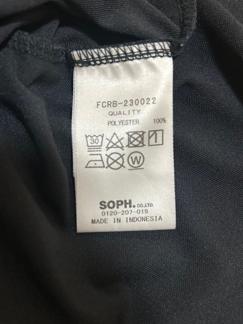 美品 PANEL POLO ポロシャツ S ブラックFCRB-230022