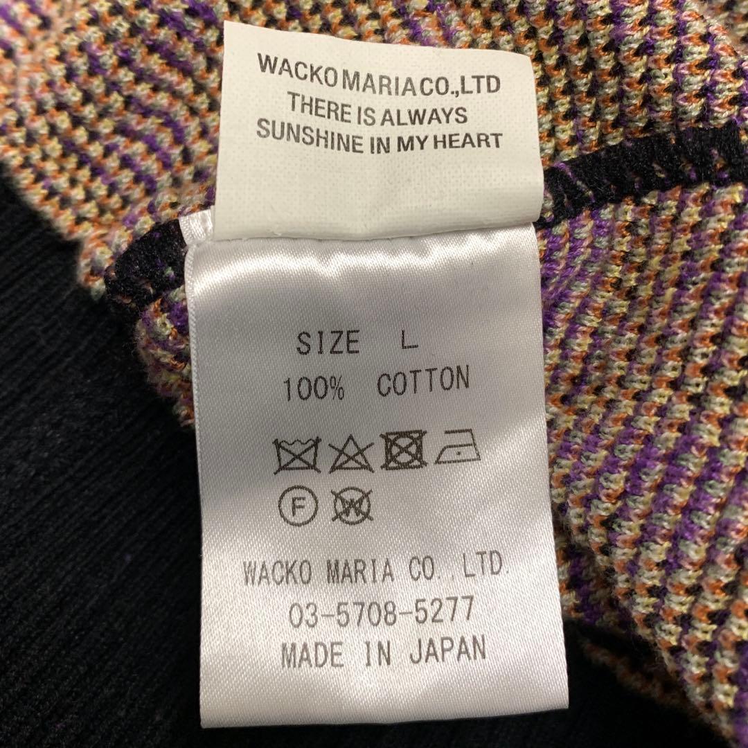 WACKO MARIA × TIM LEHI 22ss ジャガード カーディガン