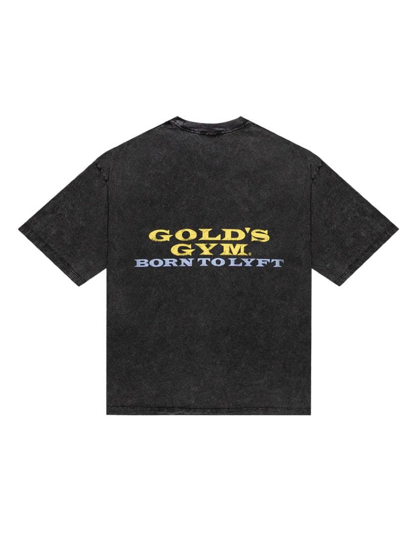 LYFT GOLD'S GYM コラボ Tシャツ ブラック Mサイズ - メルカリ