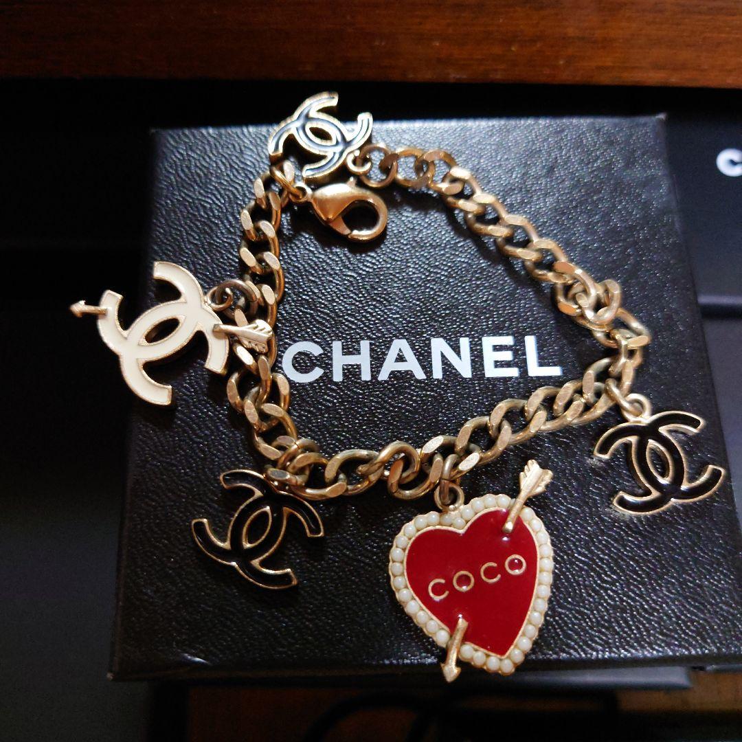 シャネル ブレスレット ハート ココマーク - メルカリ