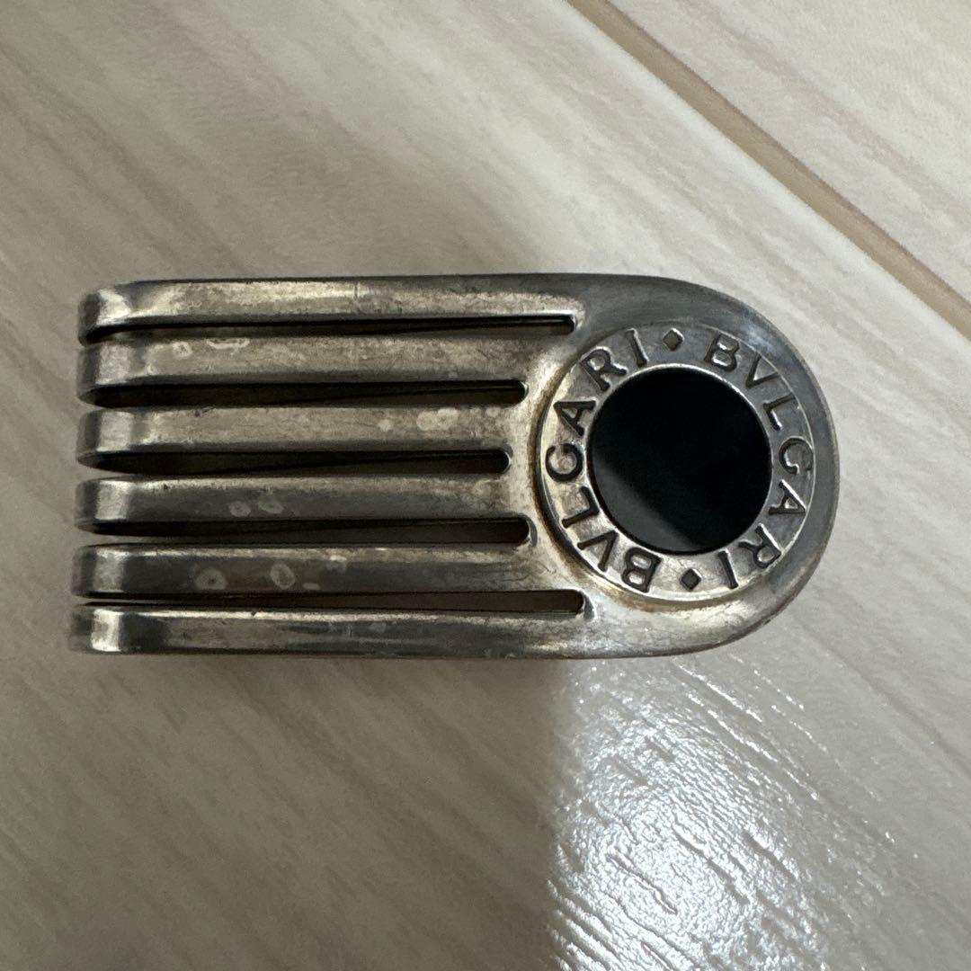 BVLGARI刻印 マネークリップ シルバー　925 オニキス 楽天市場】【財布】BVLGARI ブルガリ ブルガリブルガリ マネークリップ