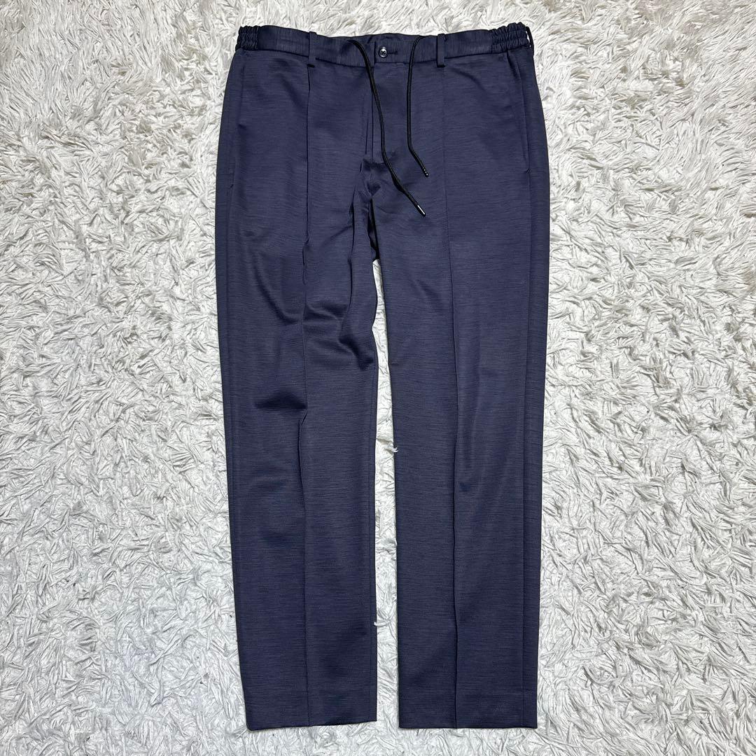 《美品》AOURE アウール セットアップ XL ネイビー 極ストレッチ 軽量