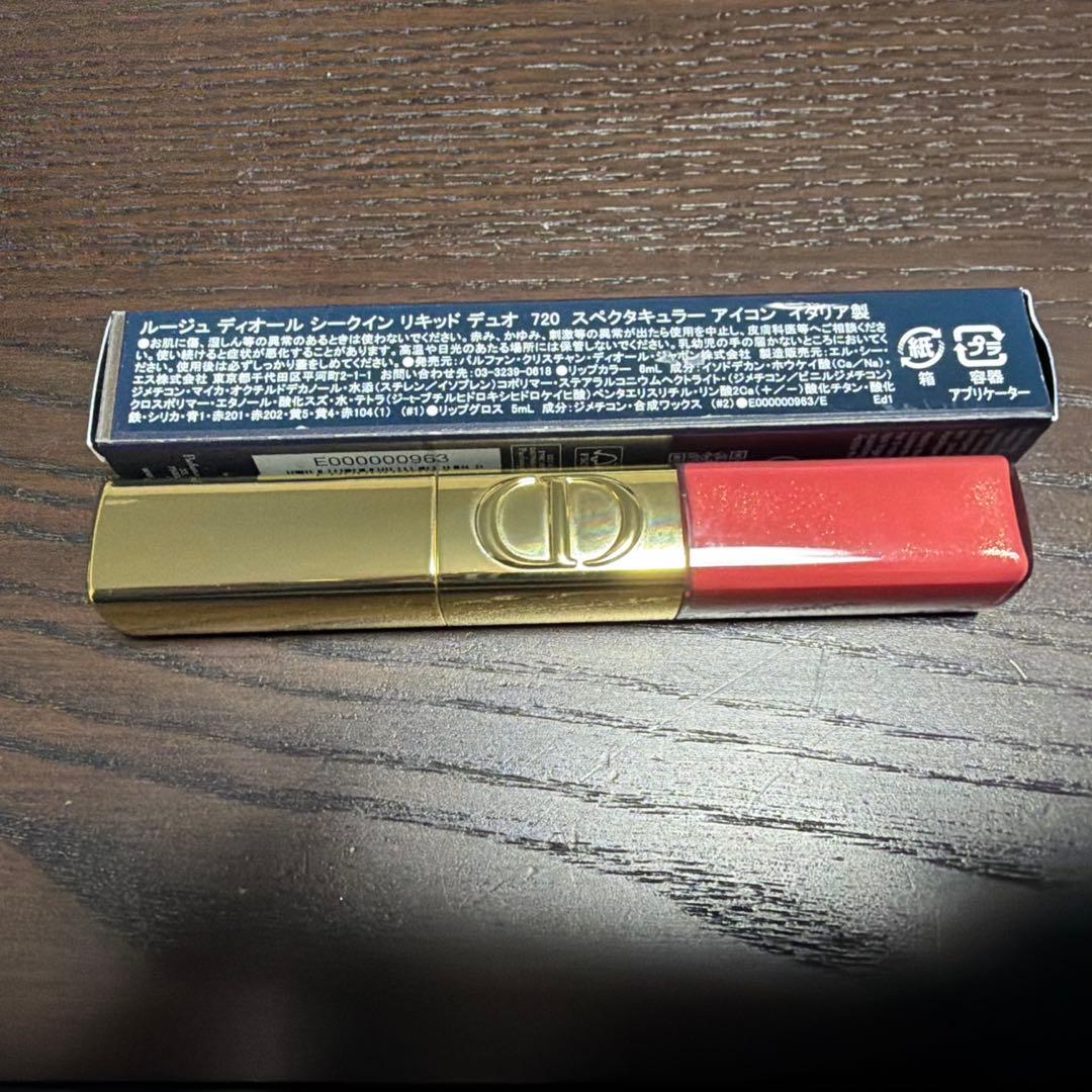 ルージュ ディオール シークイン リキッド デュオ 720 - メルカリ