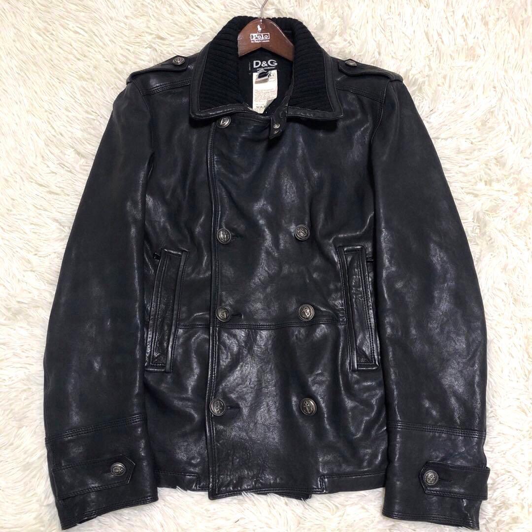 極希少✨】ドルチェ&ガッバーナ ライダースジャケット ナポレオン 銀