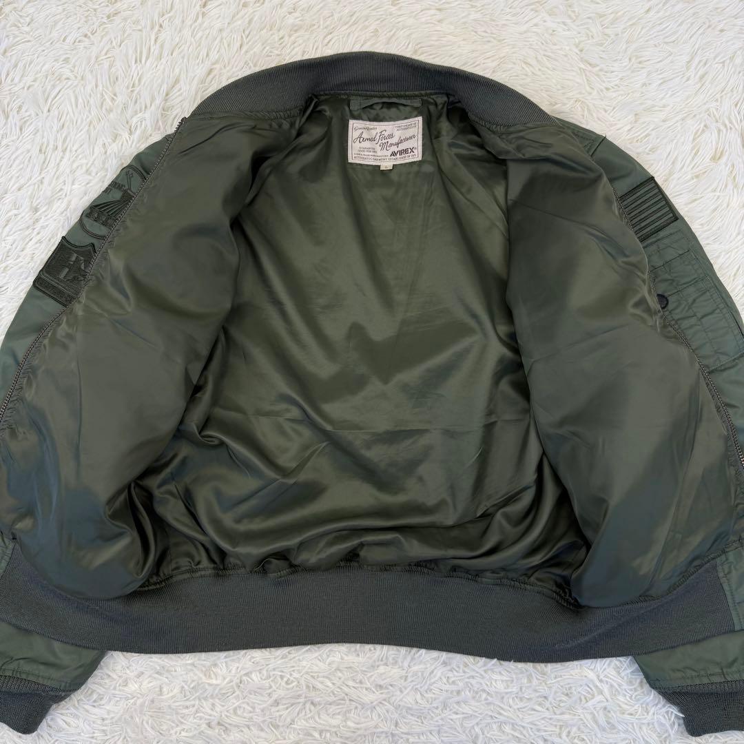 AVIEX L-2B フライトジャケット GEMINI PROGRAM カーキ - メルカリ