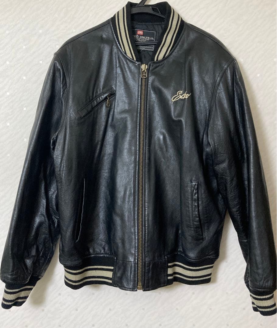 ECKO UNLTD レザージャケット 90s 希少 ビンテージ - メルカリ