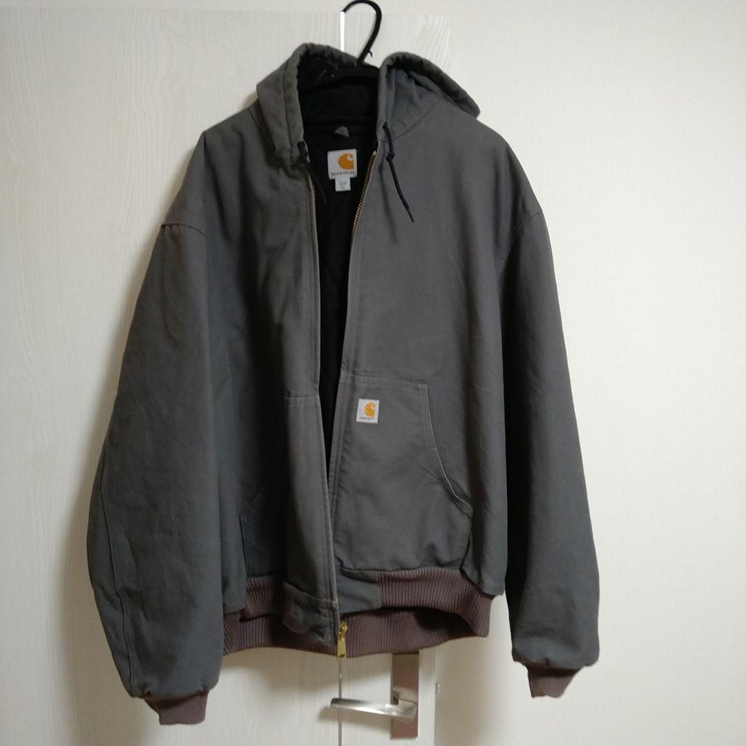 Carhartt ダックパーカー ジャケット グレー オーバーサイズ