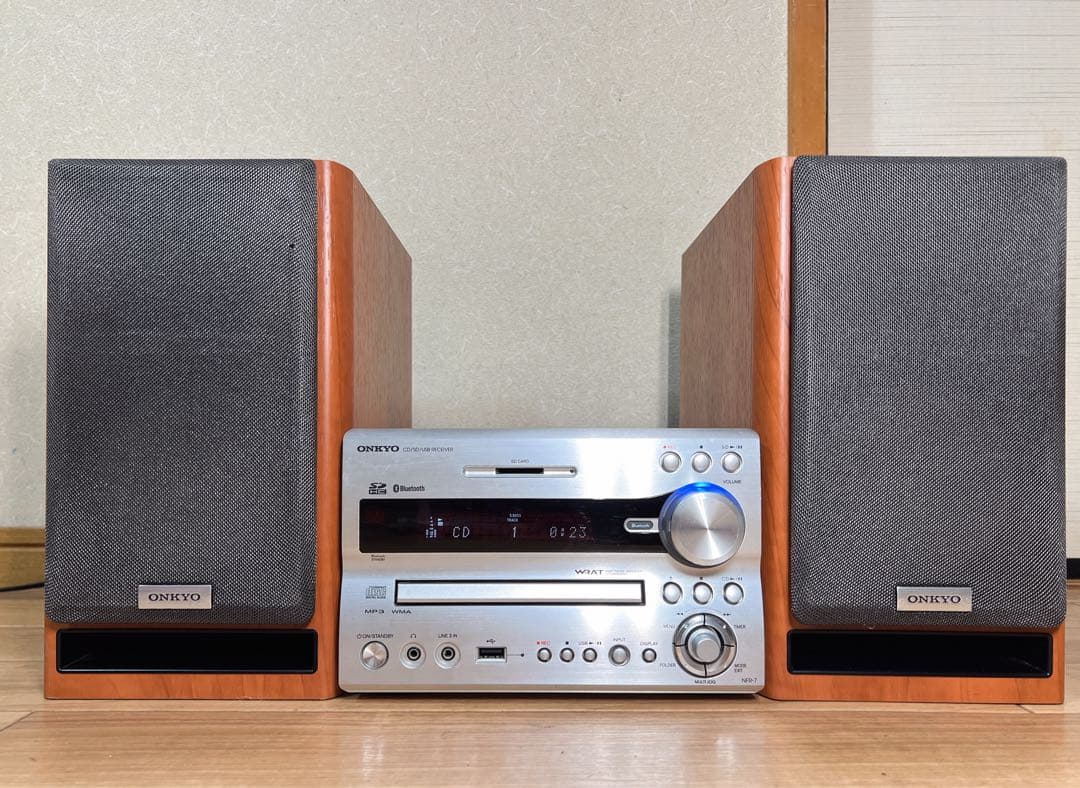 ONKYO NFR-7ミニコンポ CD/SD/USB/Bluetooth オンキヨー、ハイレゾ再生対応のCD/SD/USBコンポ「X-NFR7TX」 - 価格.com