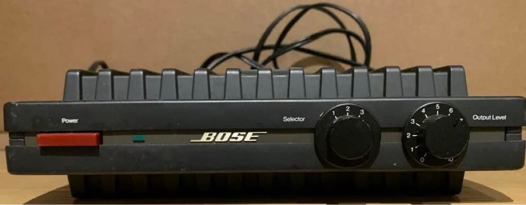 Bose 1706Ⅱ ステレオパワーアンプとスピーカーセット - メルカリ