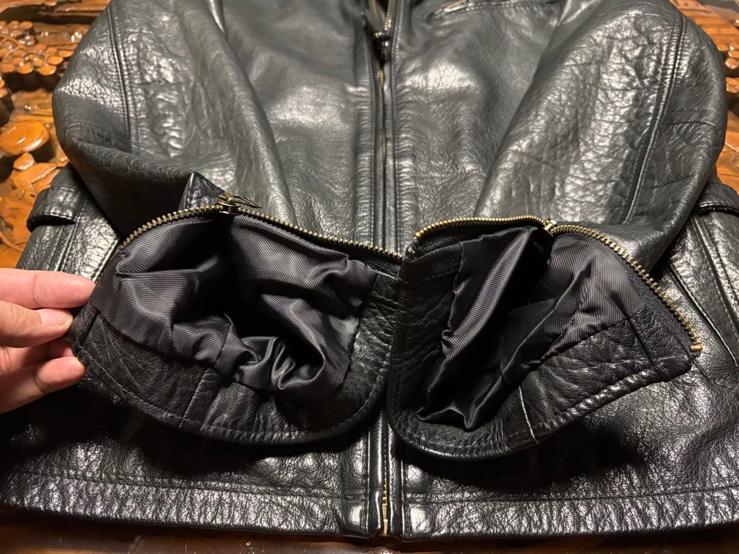 エディーバウアー レザージャケット XS（日本Mサイズ相当） 牛革 本革