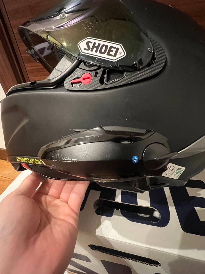 SHOEI X-Fifteen B+COM6xセット 純正ミラー&クリアシールド - メルカリ