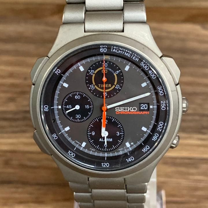 中古 SEIKO SPEEDMASTER 7T42-7A10 腕時計 - メルカリ