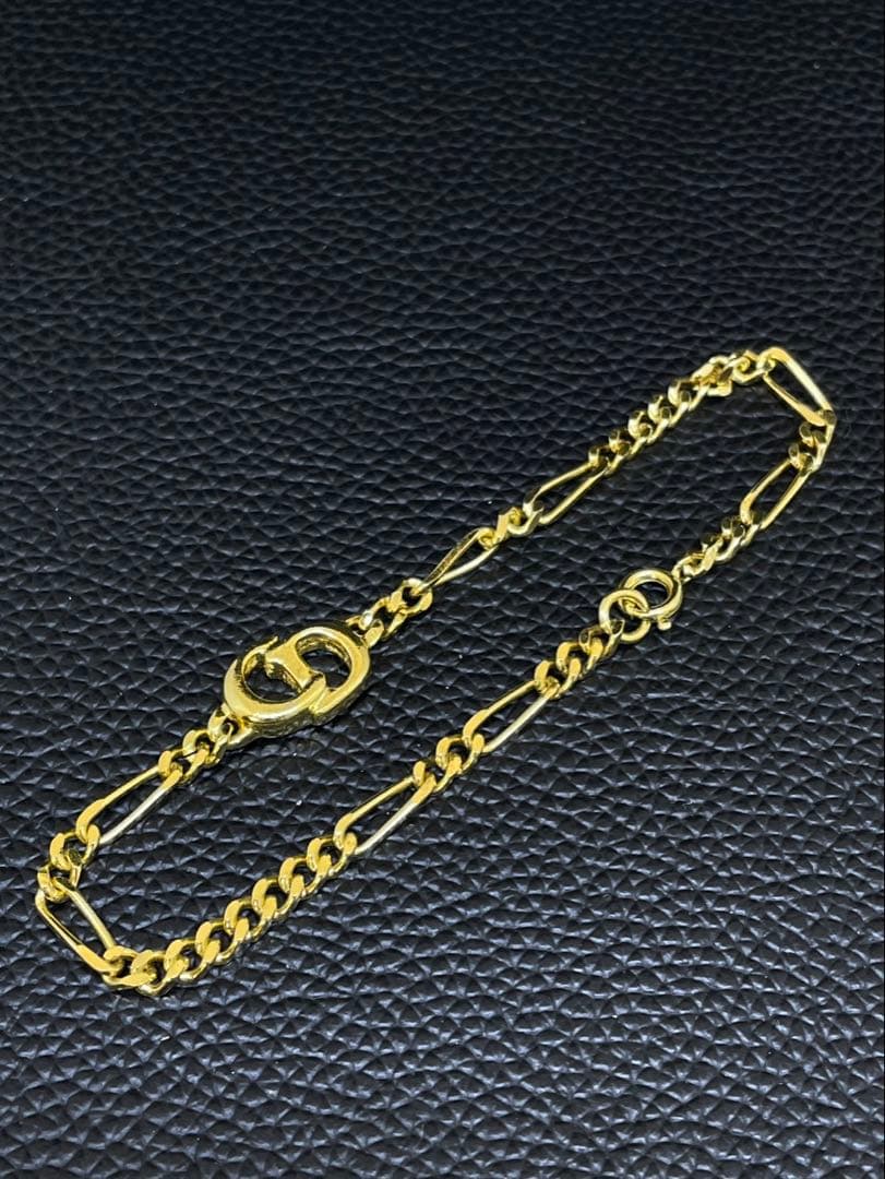 Christian Dior CDロゴ　デザインブレスレット　ヴィンテージ Christian Dior（ヴィンテージ ディオール） CD ロゴ ブレスレット