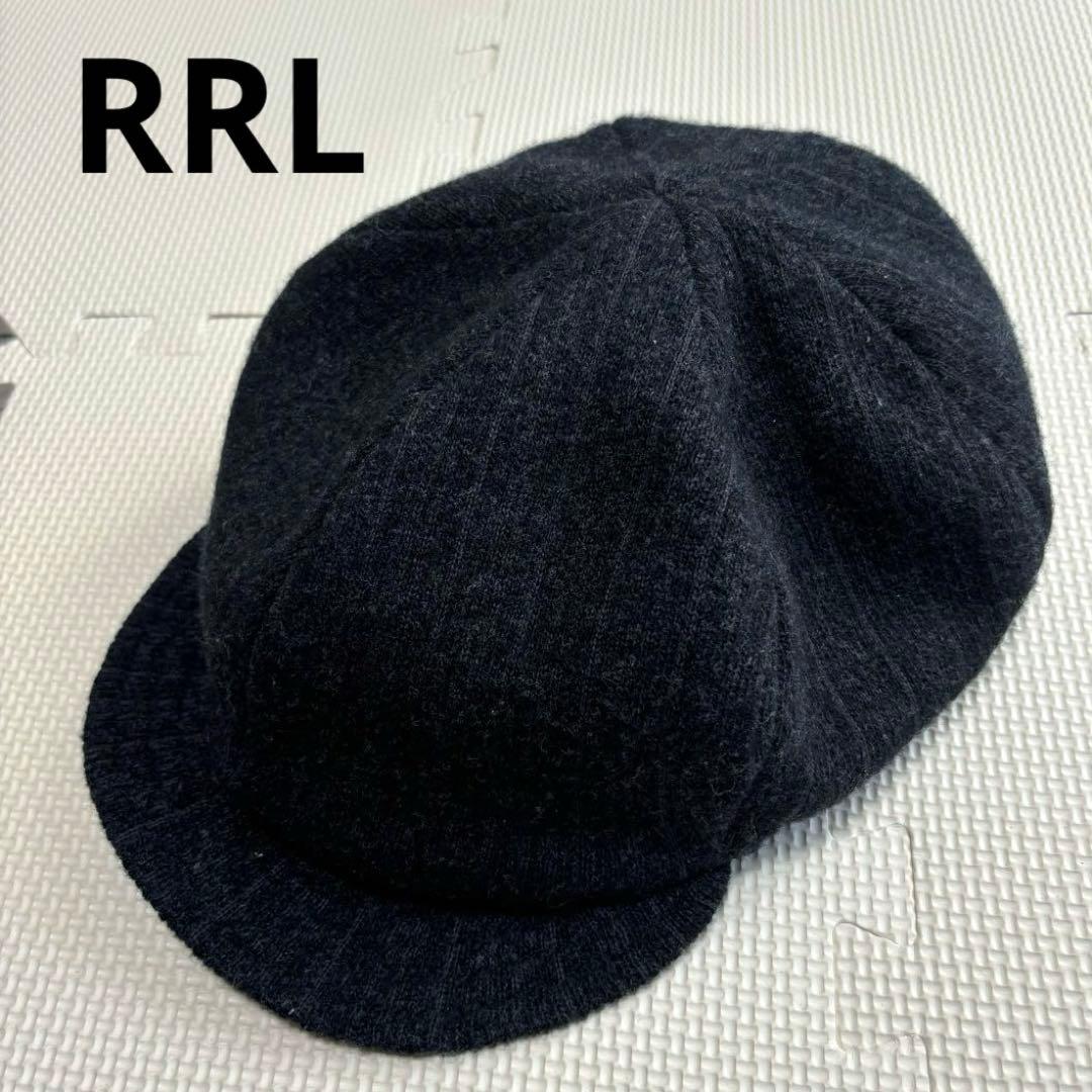 RRL ダブルアールエル　キャスケット　ハンチング帽　ストライプ