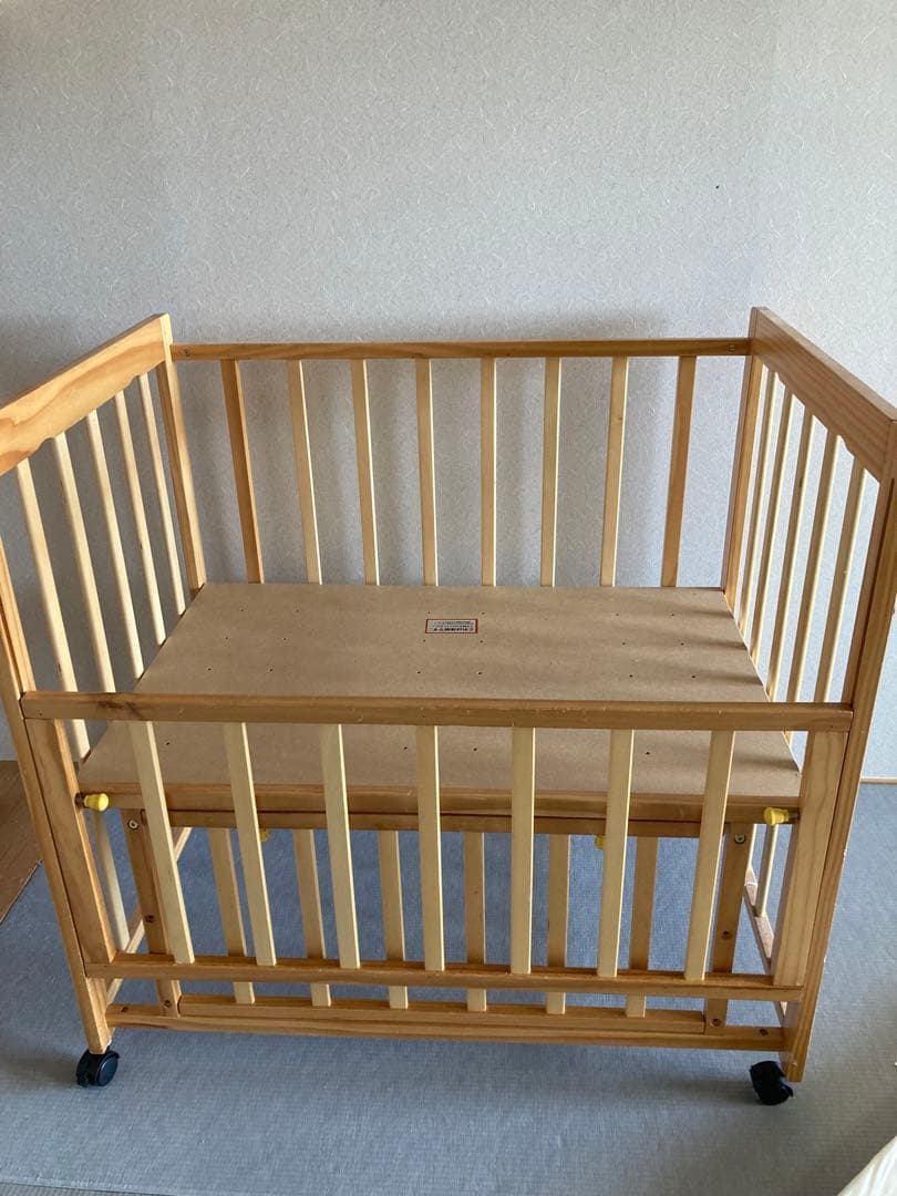 西松屋 ミニ ベビーベッド ハピネス ヤトミ - メルカリ