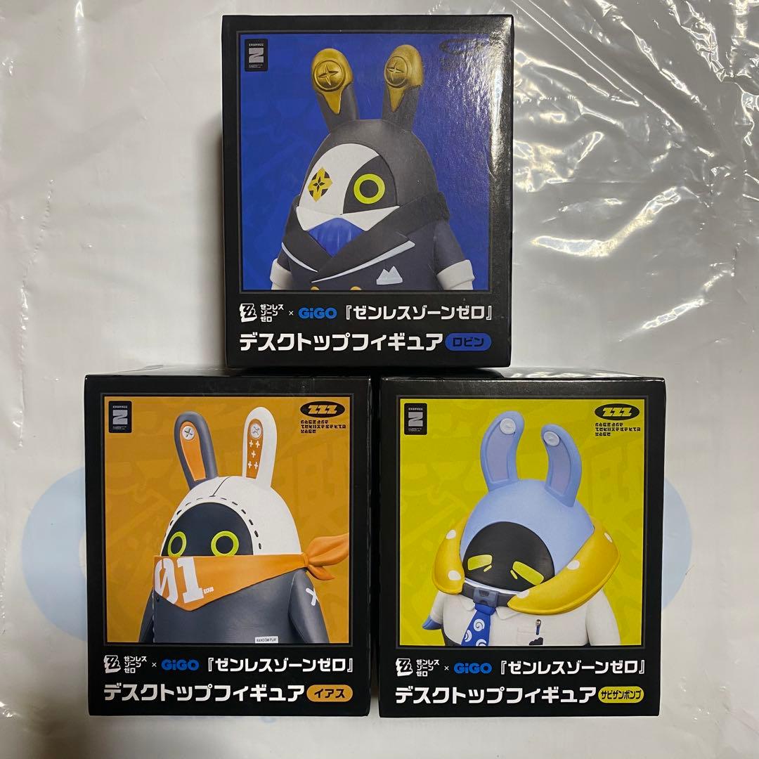 GiGO限定 ゼンレスゾーンゼロ ポンプ デスクトップフィギュア 全種