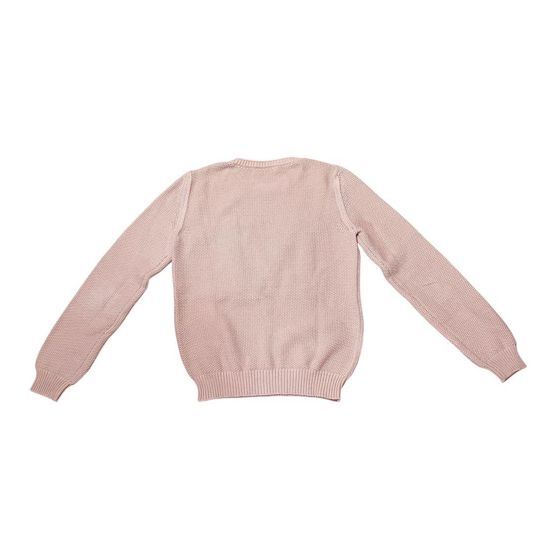 MaxMara マックスマーラ ピンク M刺繍 ニットセーター 長袖 - メルカリ