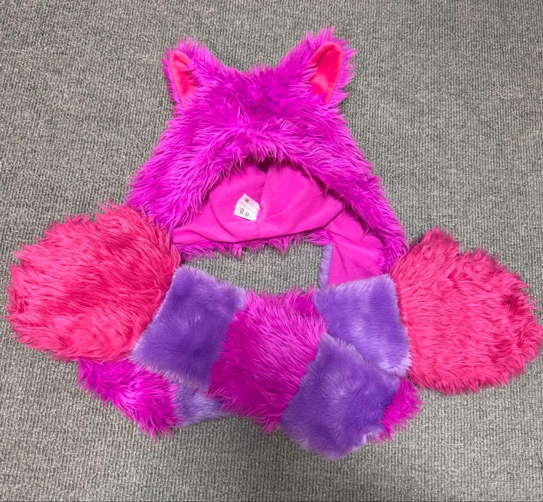 東京ディズニーリゾート チェシャ猫マフラーキャップ - メルカリ