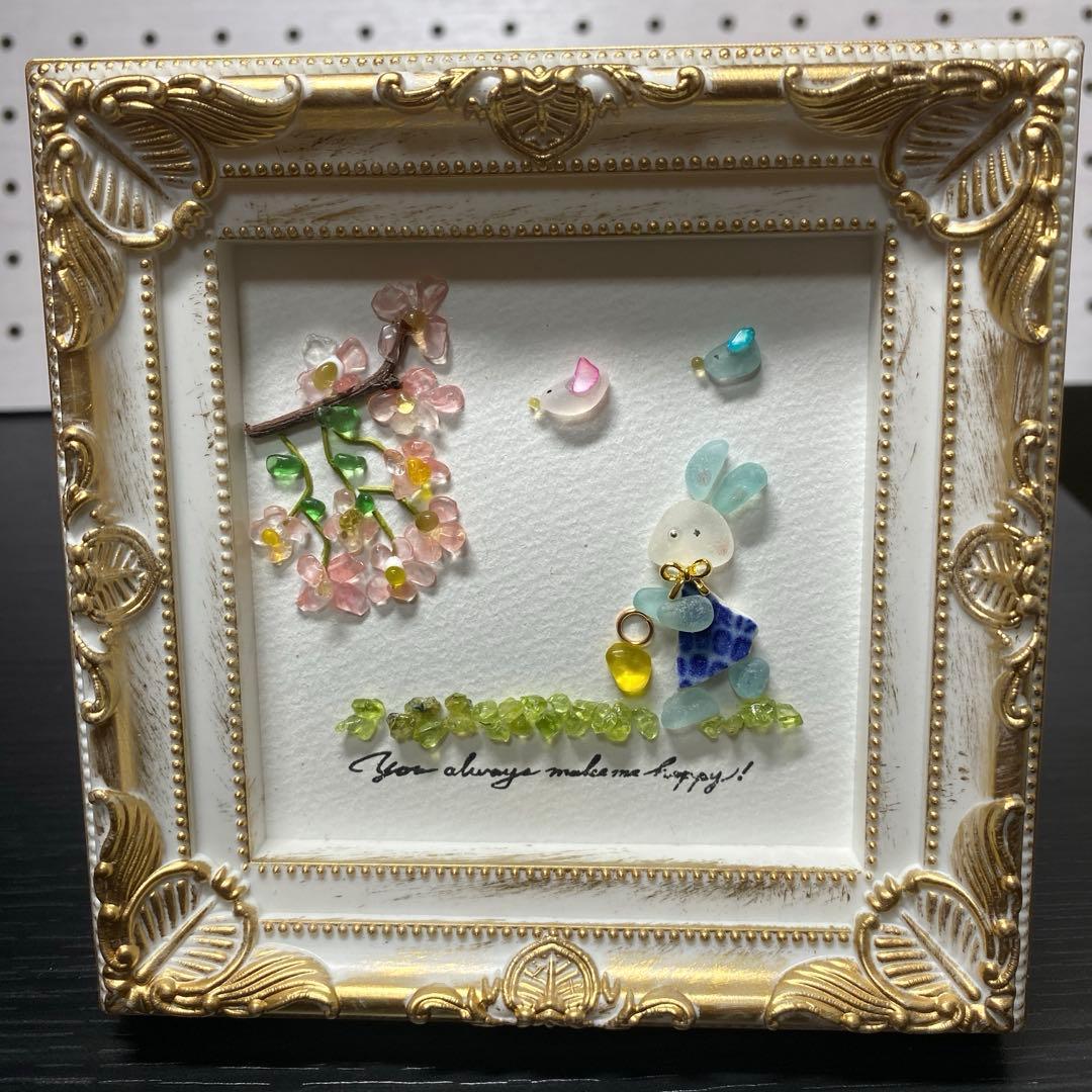 シーグラスアート ハナミズキの花言葉 - メルカリ