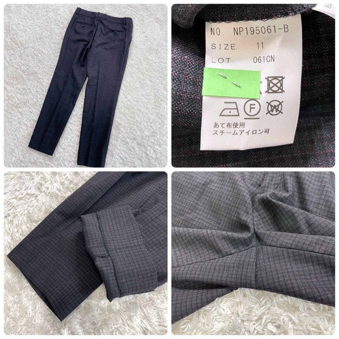 美品✨エヌラインプレシャス パンツ スーツ セットアップ ストレッチ