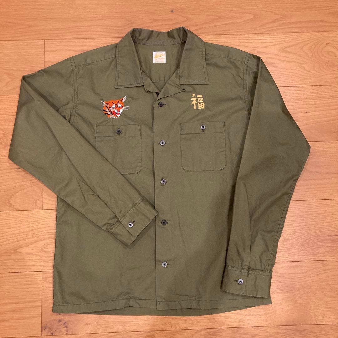 入手困難】BARNS OUTFITTERS ベトナムシャツ ベトジャン - メルカリ