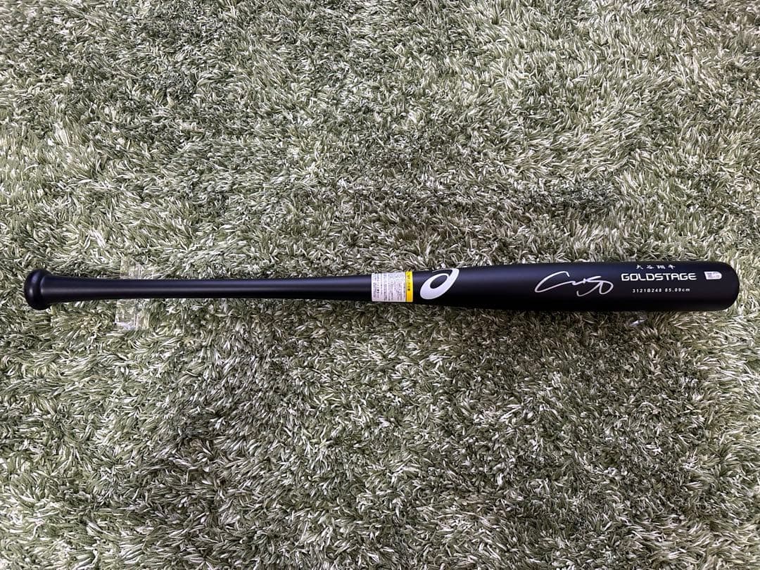 激レア】大谷翔平 サイン入りバット - メルカリ