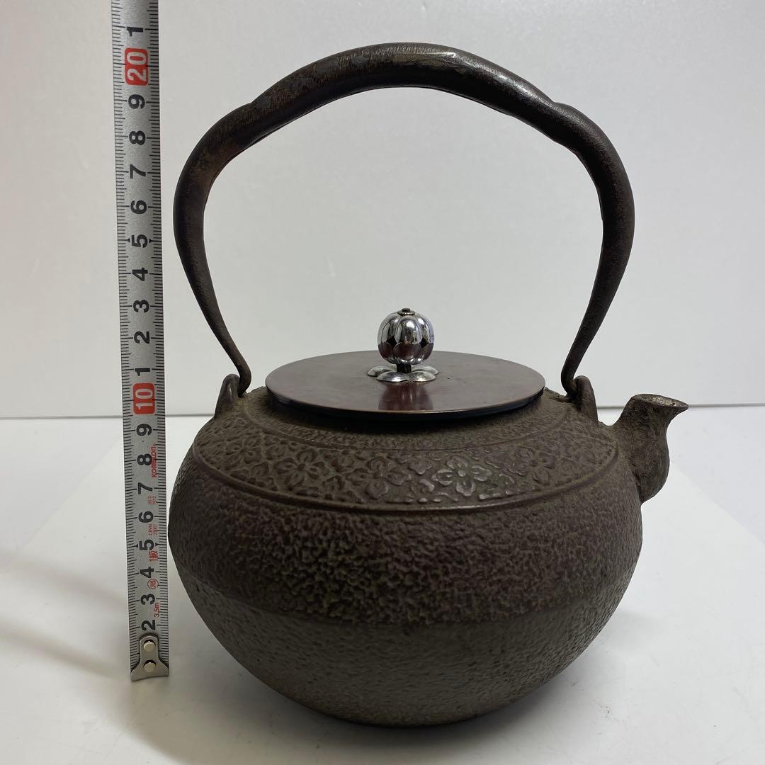 龍文堂 手銀象嵌 銀摘 鉄瓶 1485g 東K7-1207☆2F タルサ - メルカリ