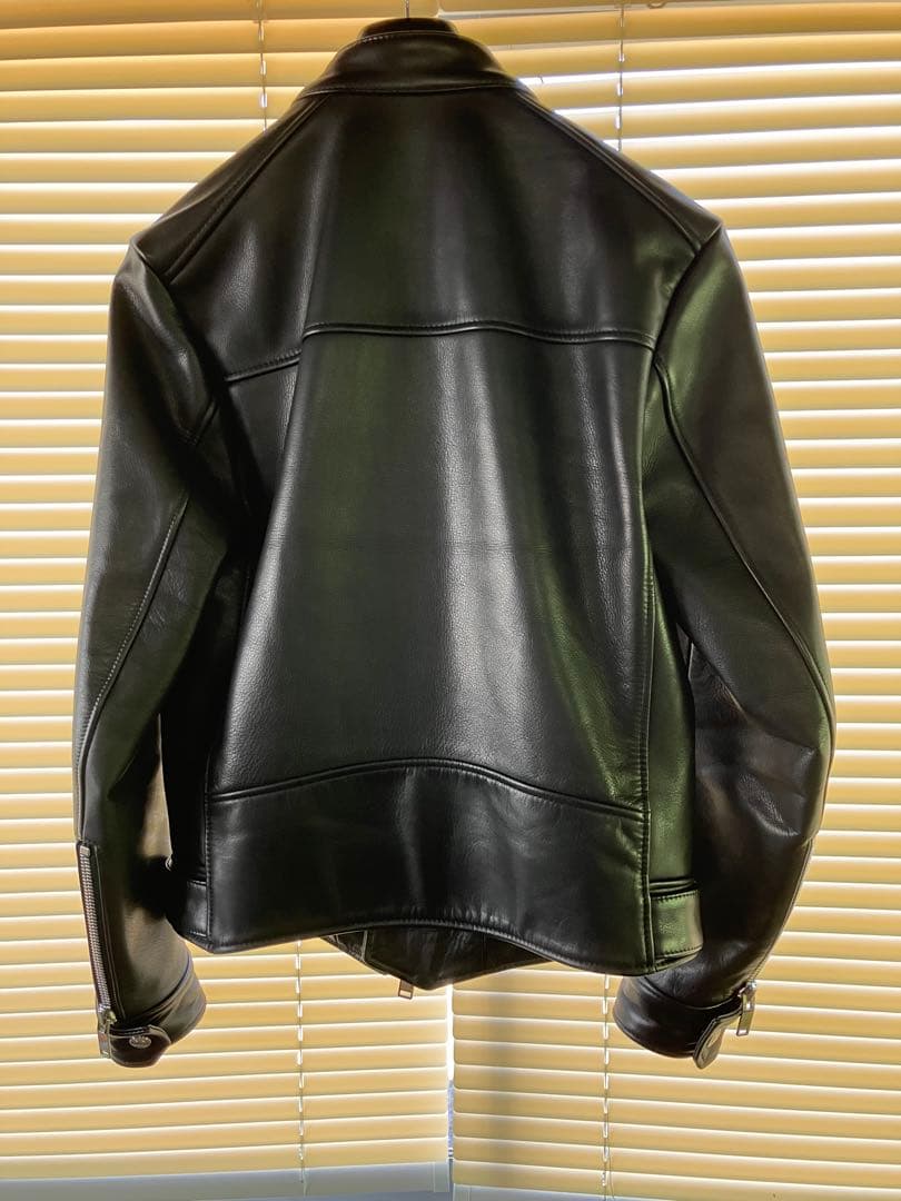 フィクサー FIXER F1 レザーライダース 黒 干場 セミダブル 44|mercari
