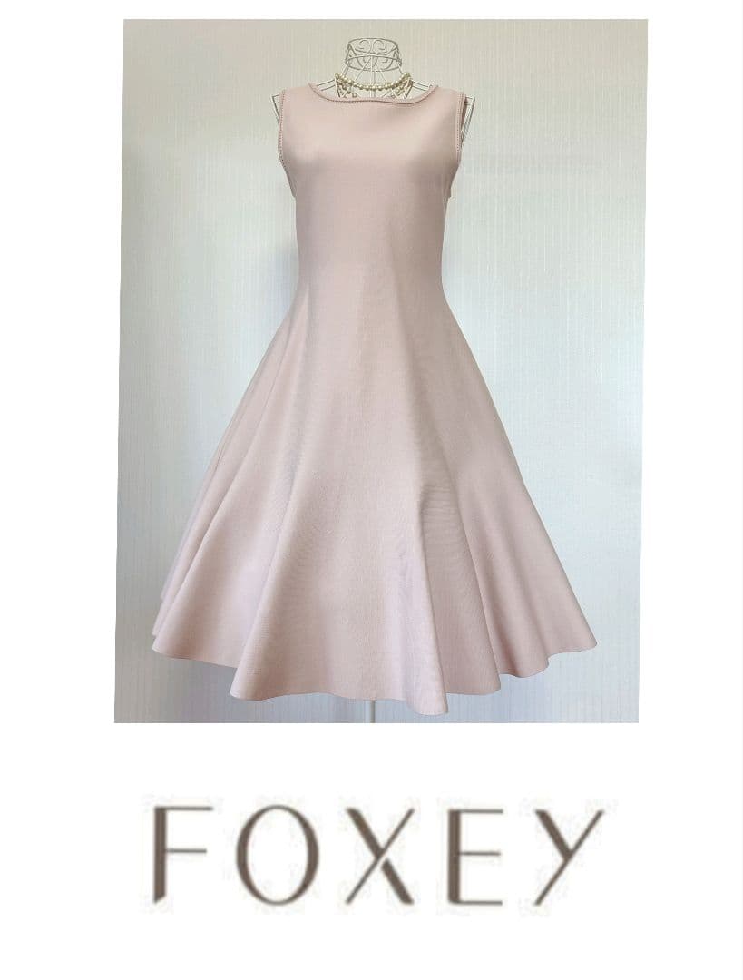 ☆FOXEYフォクシーワンピースピンク38☆ - メルカリ
