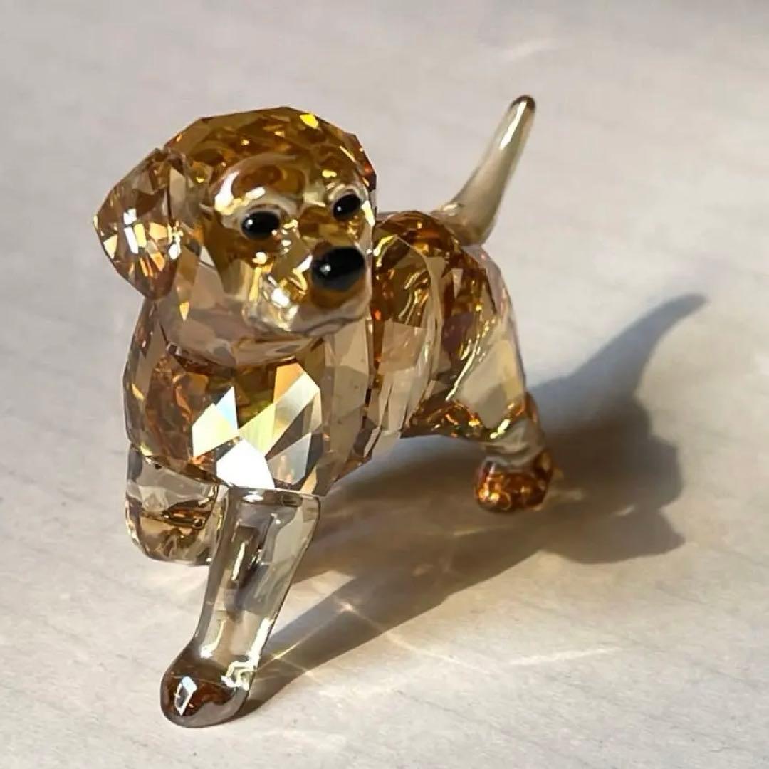 スワロフスキー ゴールデンレトリバー - メルカリ