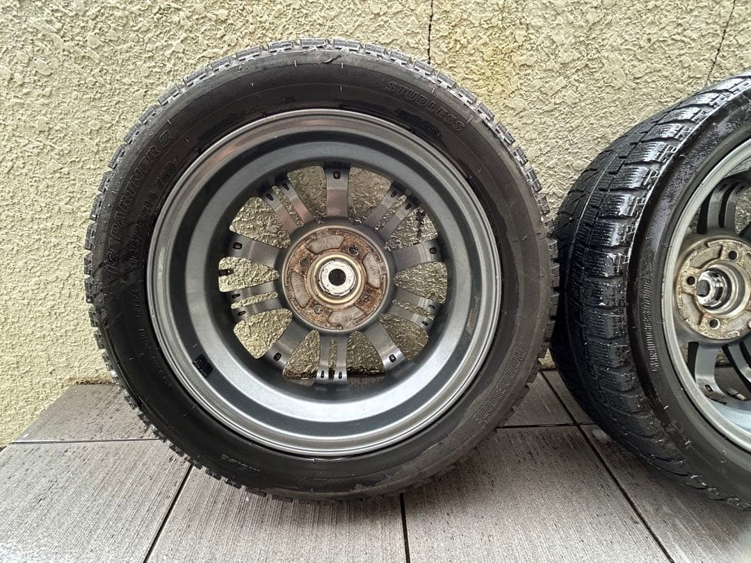 ☆中古☆溝少☆4.5J×14 ET:45 PCD110 4穴 4本セット