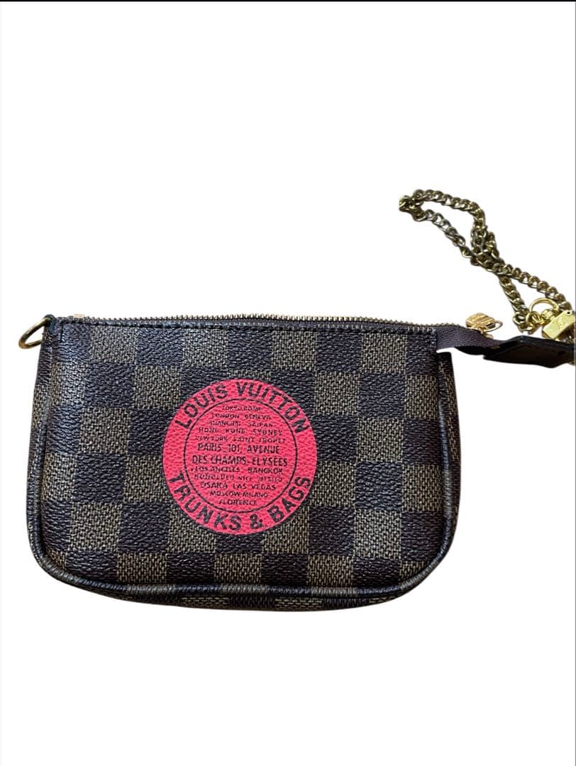 LOUIS VUITTON ダミエ・キャンバス ポーチ - メルカリ