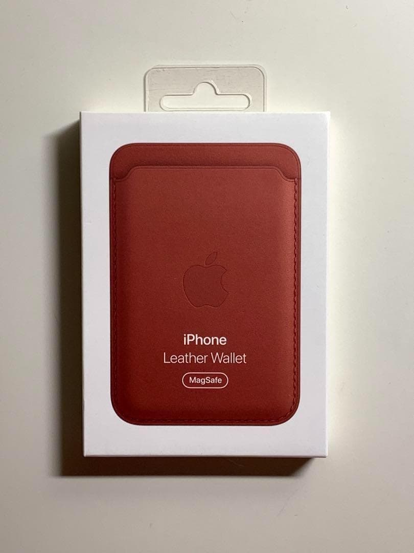 【新品】純正 MagSafe対応 iPhone レザーウォレット・アリゾナ① iPhone Apple純正 MagSafe対応 レザーウォレット・アリゾナ 新品