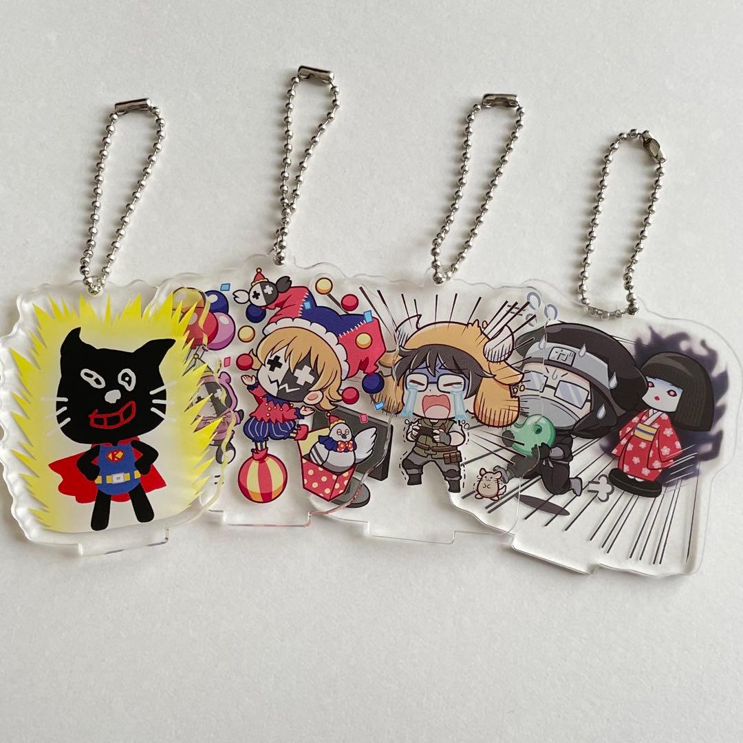 level5】 TOP4 アクキー アクスタ キヨ レトルト 牛沢 ガッチマン