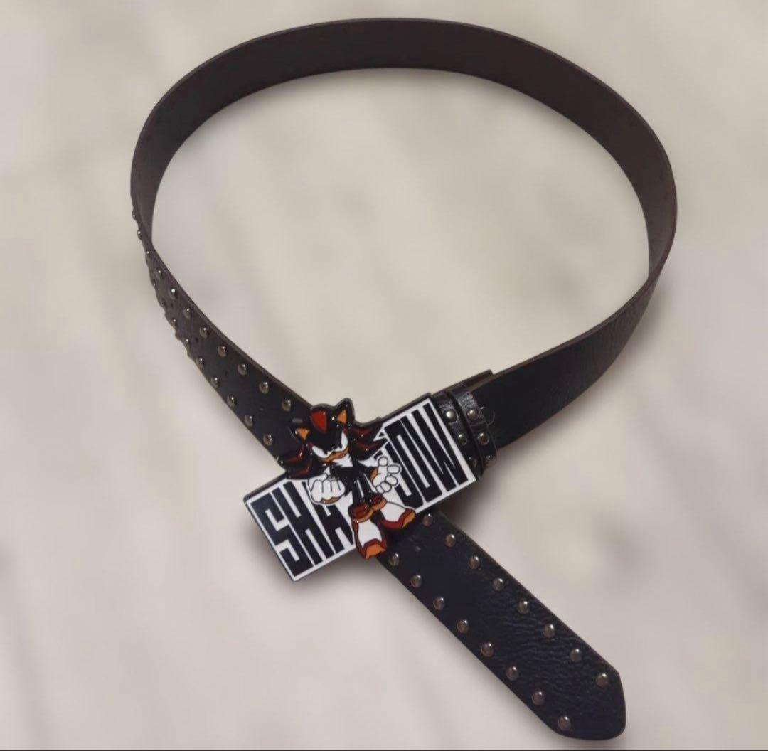 SONIC SHADOW スタッズベルト y2k opium - メルカリ