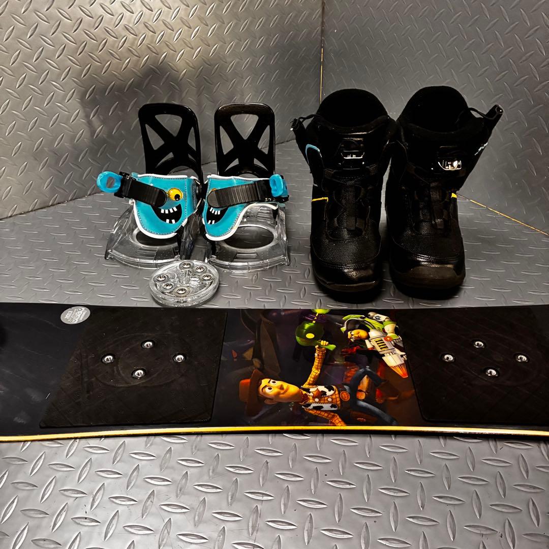 【キッズ】Burton CHOPPER 90cm トイストーリー 4点セット