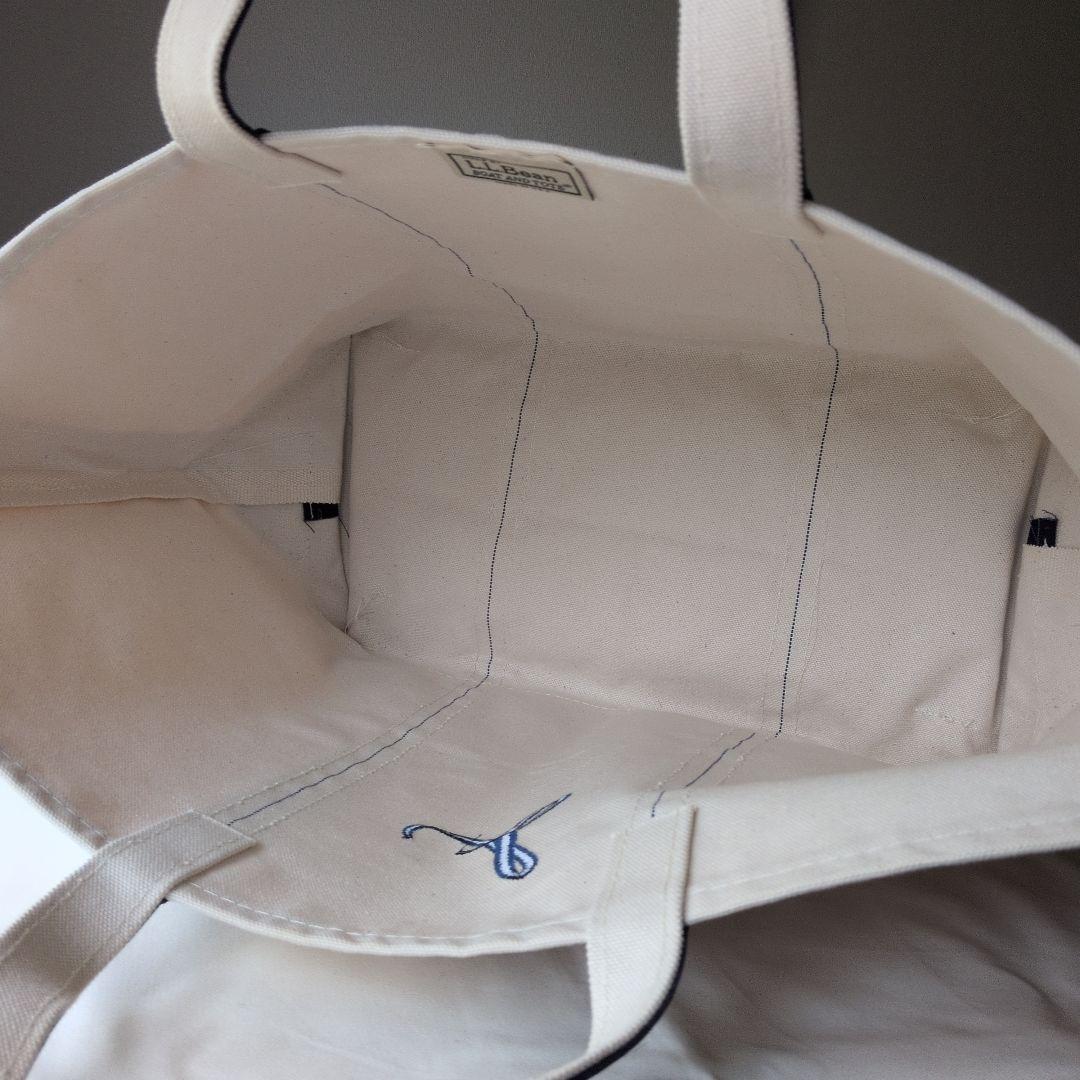 美品 L.L.Bean エルエルビーン トートバッグ ネイビー USA製